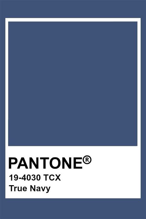 true navy pantone.